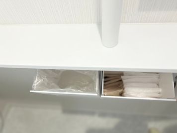 生理用品もご自由にお使いいただけます - シェアスペース　おたまのおうち レンタルスペース　おたまのおうちの室内の写真