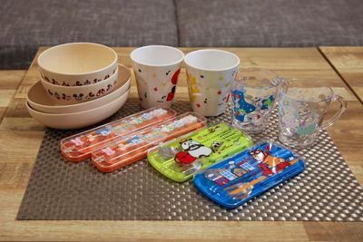 子供用の食器 - Space et cetera 伏見秋月ハイツ店 Space et cetera伏見秋月ハイツ店の設備の写真