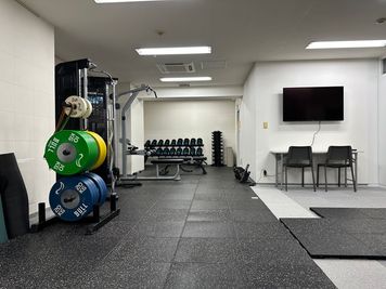  Anywhere Fitness レンタルジムスペースの室内の写真