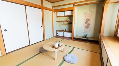 studio ideal 床の間・床脇のある綺麗な和室。【スタジオH】の室内の写真