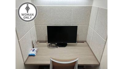 【女性専用席】SoloTime二子玉川 ROOM FK12/高防音性完全個室/Wi-Fi・電源・モニター完備/ドリンク・お菓子有 - SoloTime 二子玉川