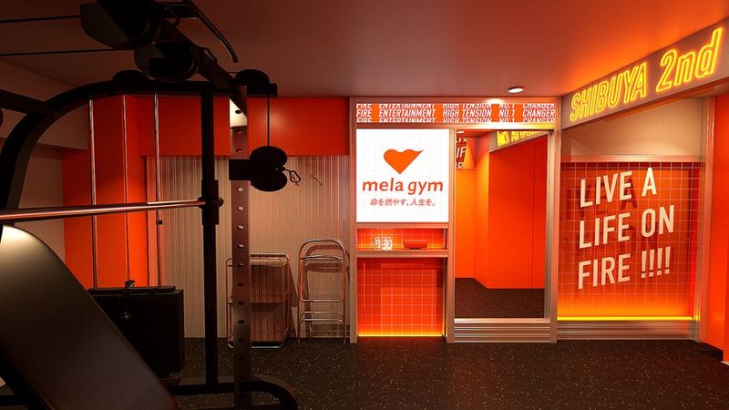 mela gym（メラジム）渋谷2nd店の室内の写真