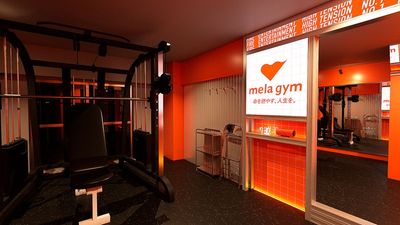 mela gym（メラジム）渋谷2nd店の室内の写真