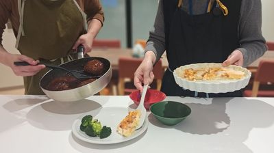 料理教室や料理に関する撮影にぴったり！
 - 西部ガスショールーム　ヒナタ福岡 西部ガスショールームのレンタルスペースの室内の写真