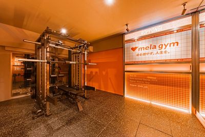 mela gym（メラジム）六本木店の室内の写真