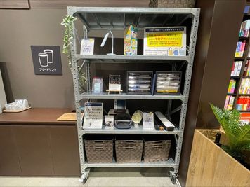 未来屋書店　旭川駅前店 カウンター席４の室内の写真