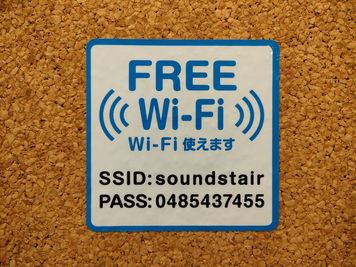 SSID：soundstair／PASS：0485437455 - スタジオ サウンドステア 【JR鴻巣駅】📹完全防音 多用途スタジオの室内の写真