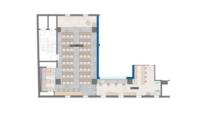 図面 - SOCIAL SPACE 赤坂の室内の写真