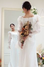 全身鏡あり - Alice　bridal 様々なドレス貸出あり！フォトスタジオの設備の写真