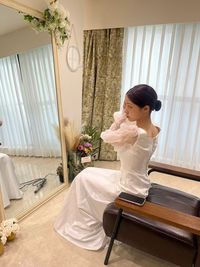 支度スペースあり - Alice　bridal 様々なドレス貸出あり！フォトスタジオの設備の写真