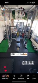 高田馬場・東西線7番口徒歩30秒 隠れ家ジム・ハイパーボルト＋完備・ストレッチスペース有の室内の写真