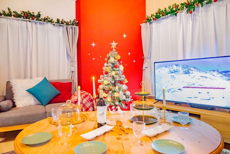 🎄クリスマス装飾中🎄12月28日までクリスマスバージョンのお部屋です🎅 - 【FINDIA柏】 レンタルスペースの室内の写真