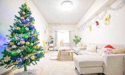 クリスマス飾り付け例 - 栄マンション ミートアップルーム栄の室内の写真