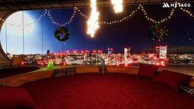 ごろごろフロア（Xmas Ver.） - METAGOレンタルスペース コミュニケーションラウンジ（Xmas ver.）の室内の写真