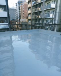 2024年12月にリニューアル済 - リビオン板橋本町 開放的な雰囲気の屋上の室内の写真