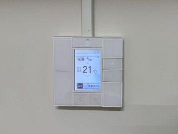 個別空調で快適に過ごせます🎶 - シンプルミーティング心斎橋の設備の写真