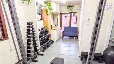 25㎡のオールラバーフロア - レンタルジムAll day gym千歳烏山店 個室ジム　All Day Gym世田谷 千歳烏山店の室内の写真