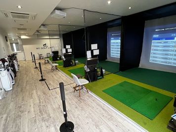 MY GOLF LANE浅草 インドアゴルフスタジオ　マイゴルフレーン浅草 (1番打席）の室内の写真