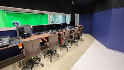 併設のコントロールルーム - 鶯谷STUDIO STUDIO Aの室内の写真