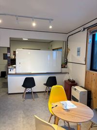 180cm×90cmホワイトボード（移動可能） - rental space unlockの室内の写真