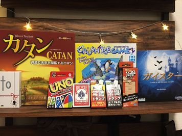 ボードゲーム、カードゲーム、ゲームが沢山10種類以上！ - Rental Space DECO 御徒町＆新御徒町 ⭕️残り1枠⭕️空き枠⭕️アキバ御徒町8名用⭕️清掃好き限定⭕️の室内の写真