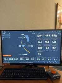 TrackMan分析画面 - The Golf House 御茶ノ水の設備の写真