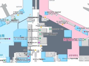 出発ロビー3F、中央エスカレーターを抜けて右手の交番が目印です。 - 愛知会議室 セントレア空港テレワークブース テレワークブースNO1のその他の写真