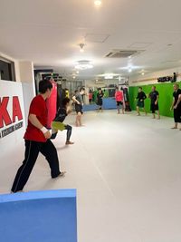 Kanagawa Kickboxing Academy 首都圏最大級のマットスペースのMMA &キックボクシングジムの室内の写真