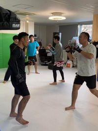 Kanagawa Kickboxing Academy 首都圏最大級のマットスペースのMMA &キックボクシングジムの室内の写真