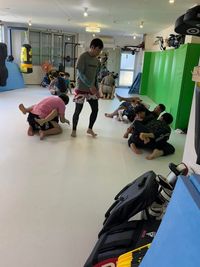 Kanagawa Kickboxing Academy 首都圏最大級のマットスペースのMMA &キックボクシングジムの室内の写真