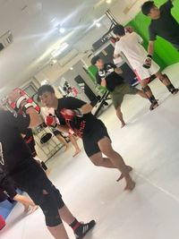 Kanagawa Kickboxing Academy 首都圏最大級のマットスペースのMMA &キックボクシングジムの室内の写真