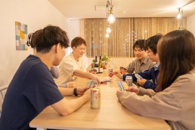 ボードゲーム、カードゲームもご自由に🎲 - 好立地🌟北野坂の心地良い広々スペース〈ハイスペ 三宮イクシー〉 ハイスペ三宮イクシーの室内の写真