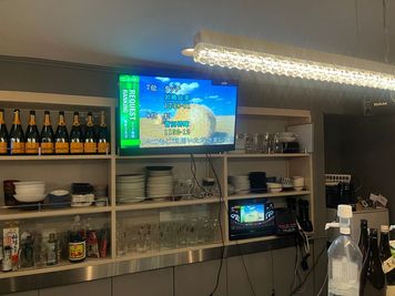 間貸しBAR   レンタルスペース キッチン付きBAR レンタルBAR  1日貸切BARの室内の写真