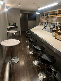 間貸しBAR   レンタルスペース キッチン付きBAR レンタルBAR  1日貸切BARの室内の写真